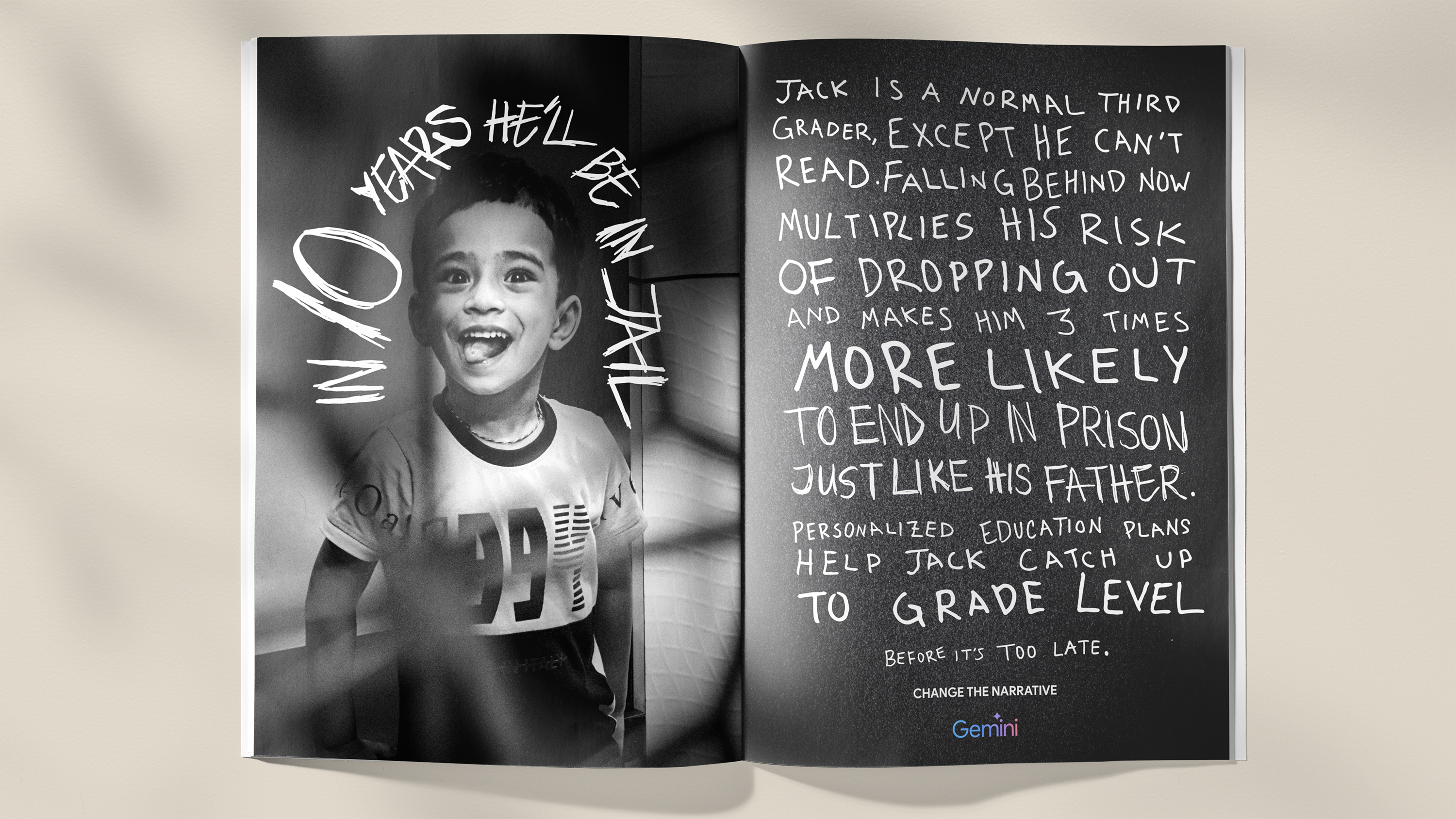 JACK print ad mockup
